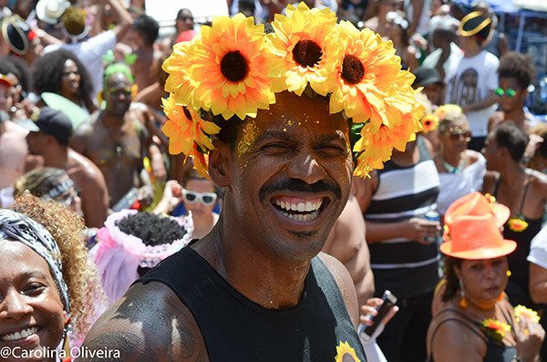 Very happy man at rio carnival Allaboardthefraytrain