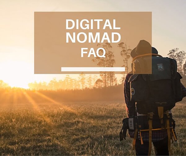 Digital nomad FAQ cover